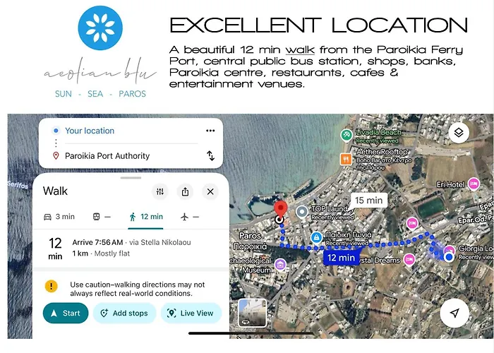 Apartman Aeolian Blu 7 Párosz